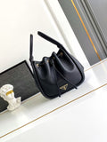 Darling mini leather bucket bag