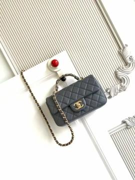 lichee leather handle CF large mini