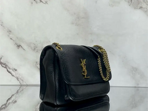 Niki Baby grained leather