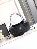 Black Small crochet bag