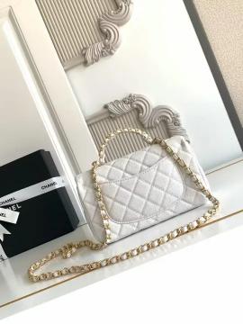 lichee leather handle CF large mini