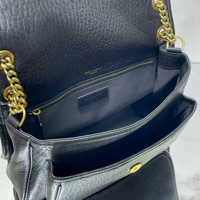 Niki Baby grained leather