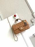 lichee leather handle CF large mini