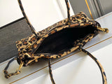 Bonnie medium printed leather handbag