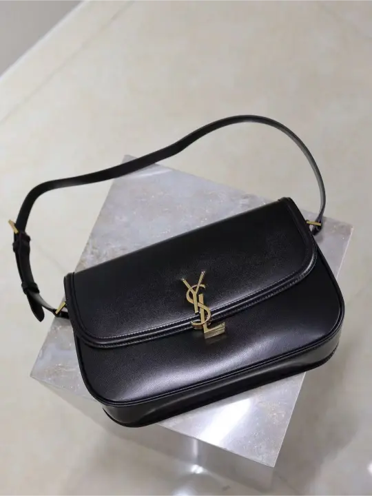 SOLFERINO MINI BOX SAINT LAURENT LEATHER BAG
