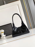 Small leather tote bag