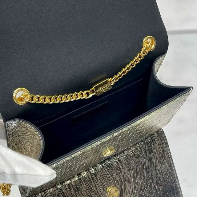 Kate series snake-print tassel handbag