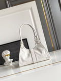 Small leather tote bag