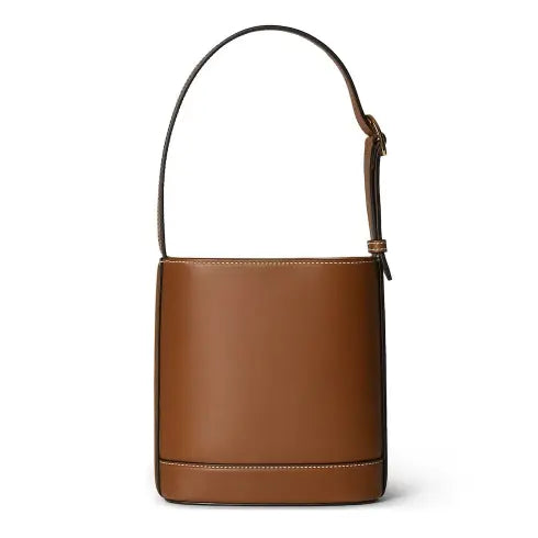 Horsebit-embellished Leather Shoulder Bag