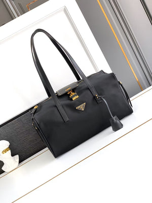 Large nylon handbag