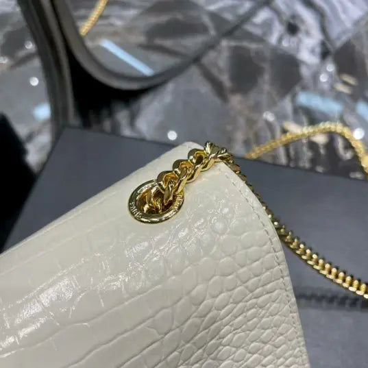 small Kate series small crocodile pattern tassel bag