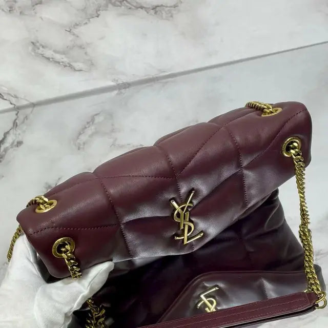 LOULOU PUFFER quilted lambskin bag