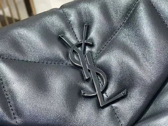 LOULOU PUFFER quilted lambskin bag