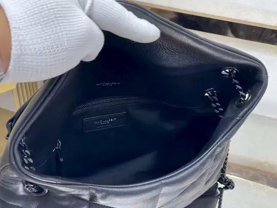 LOULOU PUFFER quilted lambskin bag