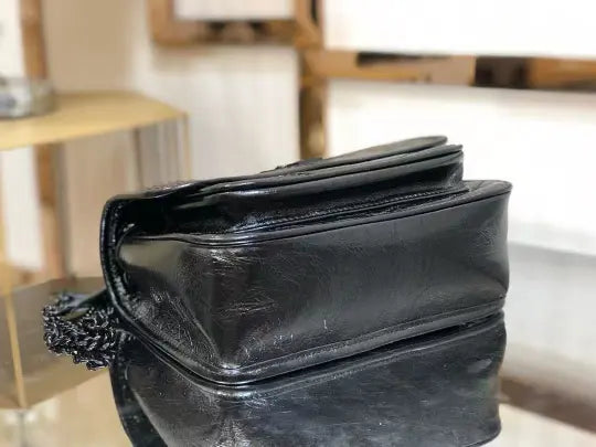 Niki Baby in Crinkled Vintage Leather