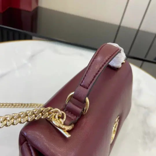 GG Milano Puffy Mini Top Handle Leather Bag