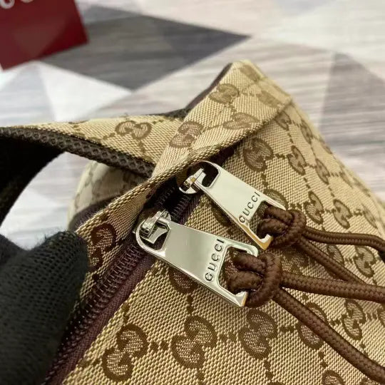 GG Supreme canvas backpack
