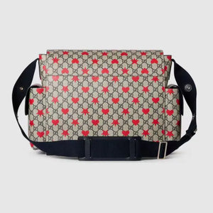 GG Supreme Embroidered Messenger Bag