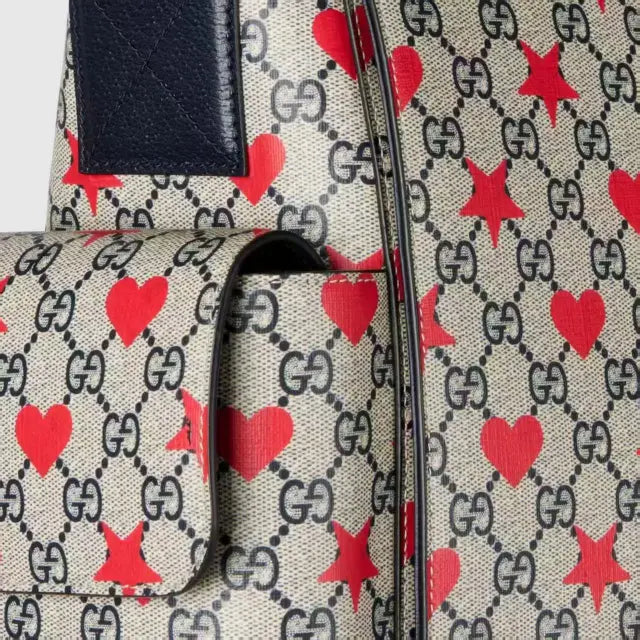 GG Supreme Embroidered Messenger Bag