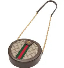 Ophidia series black small round bag
