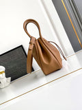 Darling mini leather bucket bag