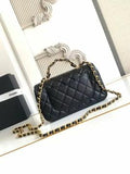 lichee leather handle CF large mini