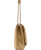 Icare series handbag barley suede