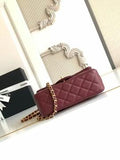 lichee leather handle CF large mini