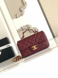 lichee leather handle CF large mini