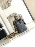lichee leather handle CF large mini