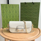 White Horsebit 1955 Mini Bag