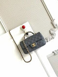 lichee leather handle CF large mini
