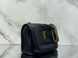 Niki Baby grained leather