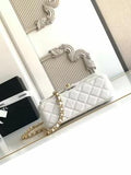 lichee leather handle CF large mini