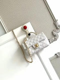 lichee leather handle CF large mini