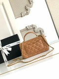 lichee leather handle CF large mini