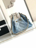 HOBO BAG 25c denim hip-hop bag