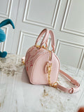 Pink monogram series handbags