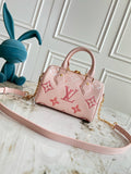 Pink monogram series handbags
