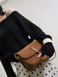 SOLFERINO MINI BOX SAINT LAURENT LEATHER BAG suede