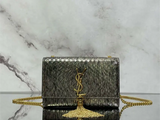 Kate series snake-print tassel handbag