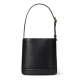 Horsebit-embellished Leather Shoulder Bag