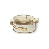 Horsebit-embellished Leather Shoulder Bag
