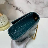 small Kate series small crocodile pattern tassel bag