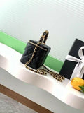 Leather CHANEL VANITY CASE WITH TOP HANDLE