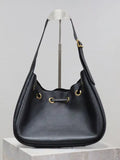 PARIS VI SMALL HOBO BAG IN GRAINED LEATHER