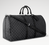 Keepall Bandoulière 55 Damier Graphite N41413