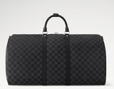 Keepall Bandoulière 55 Damier Graphite N41413