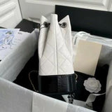 new limited edition gold and silver chain retro backpack