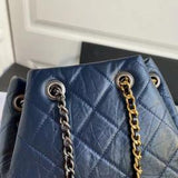 new limited edition gold and silver chain retro backpack